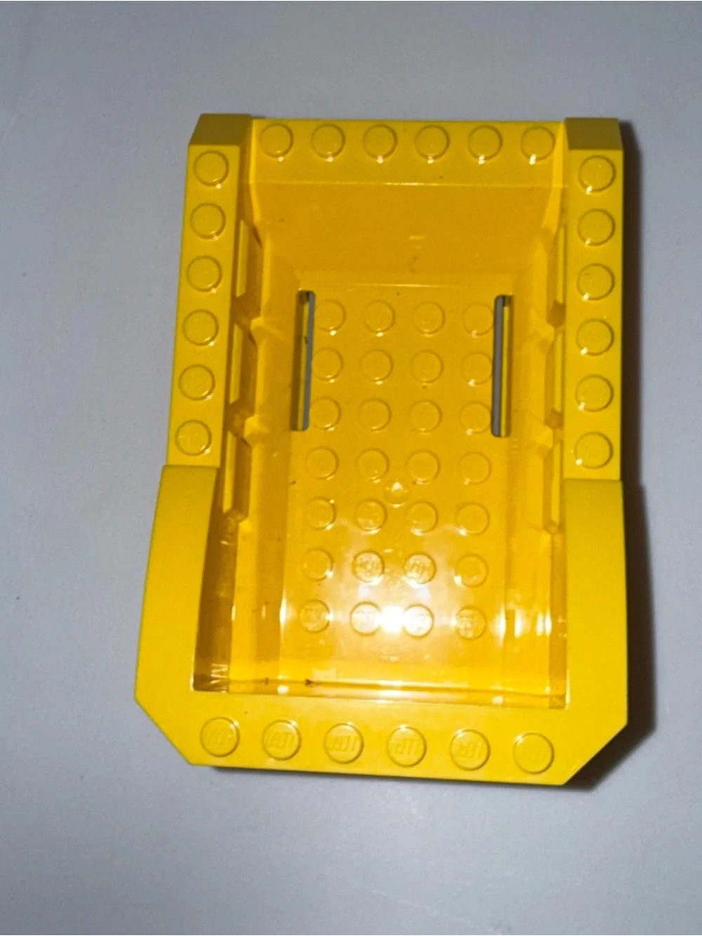 Lego Yellow Truck Back Dumper Holder Bed Yellow